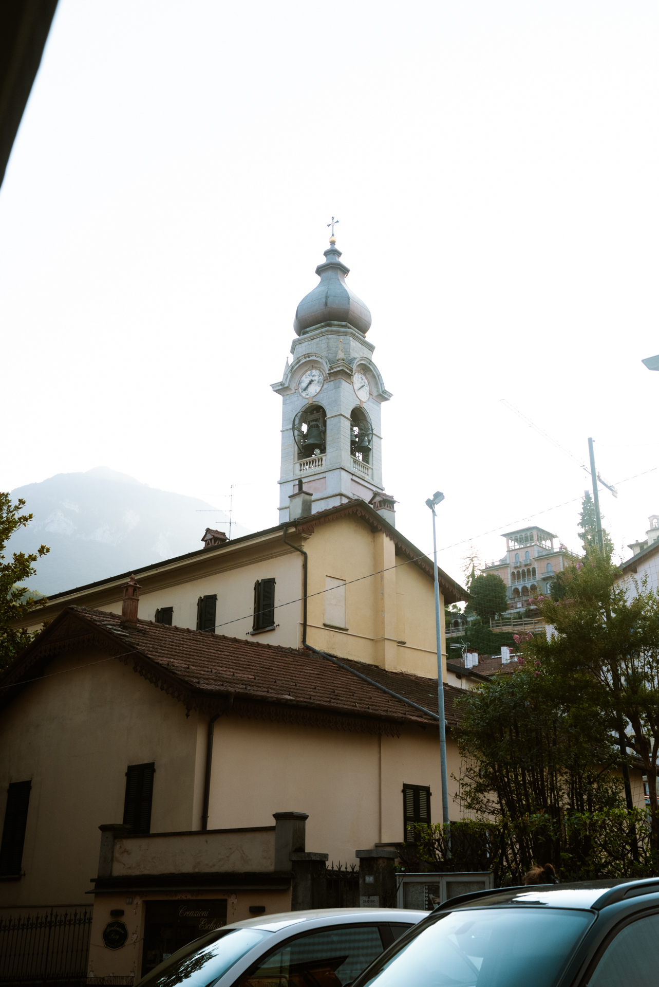 A church in Menaggio.