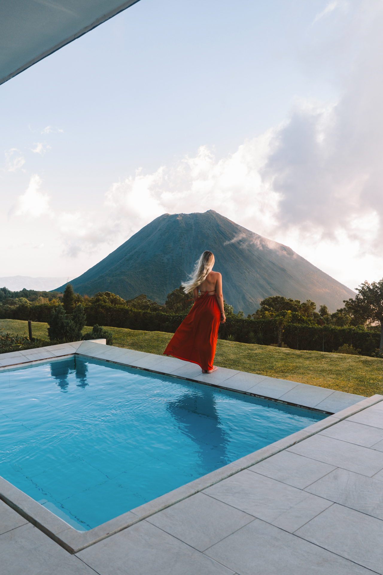 Cerro Verde view of a volcano in El Salvador