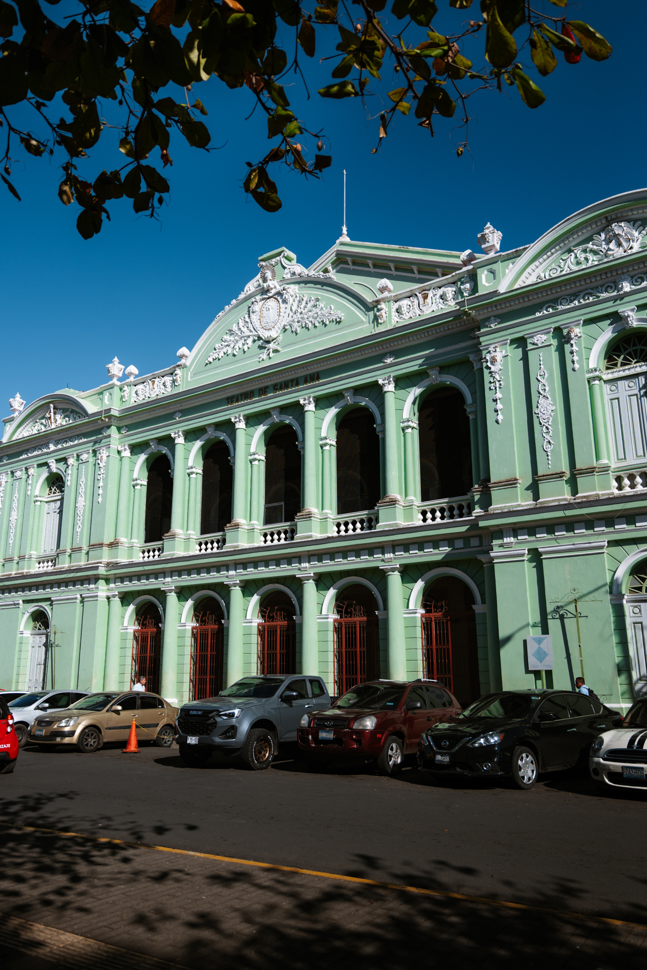 National Theater of Santa Ana facade, Santa Ana, El Salvador