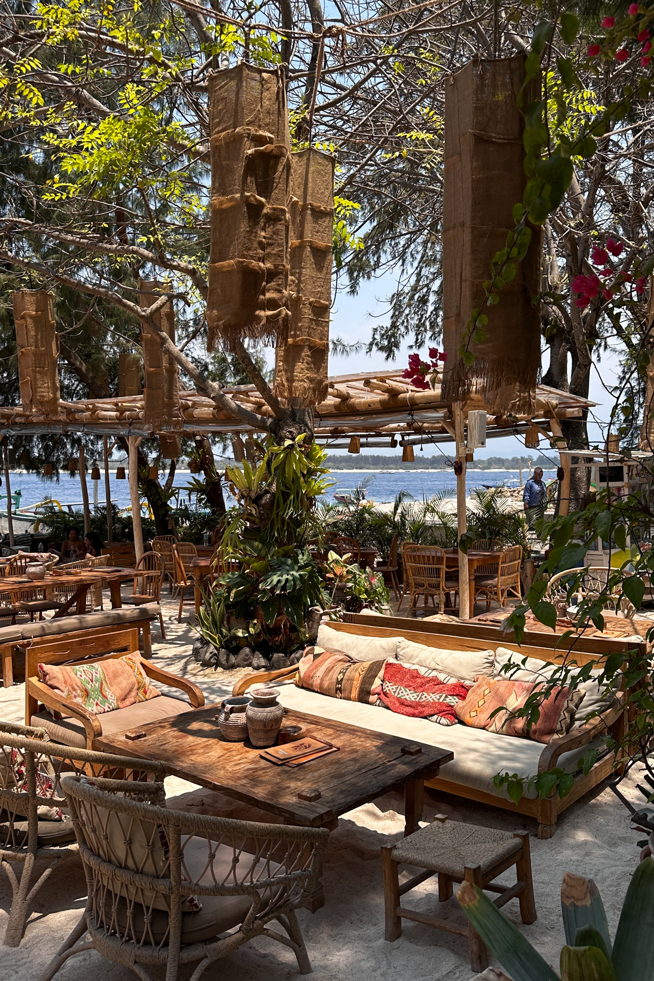 Beach bar in Gili Trawangan