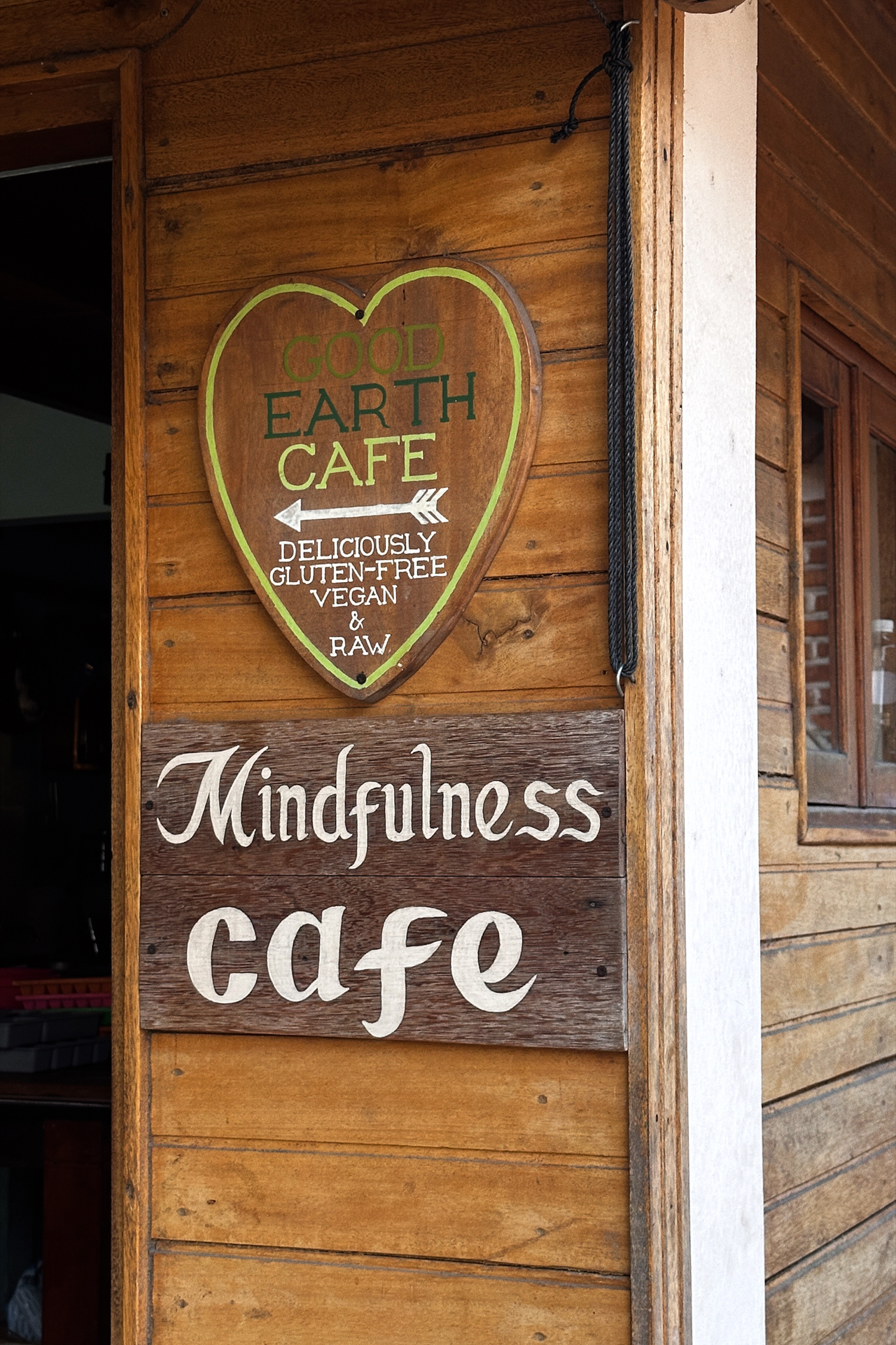 Good Earth Cafe in Gili Air near Lombok