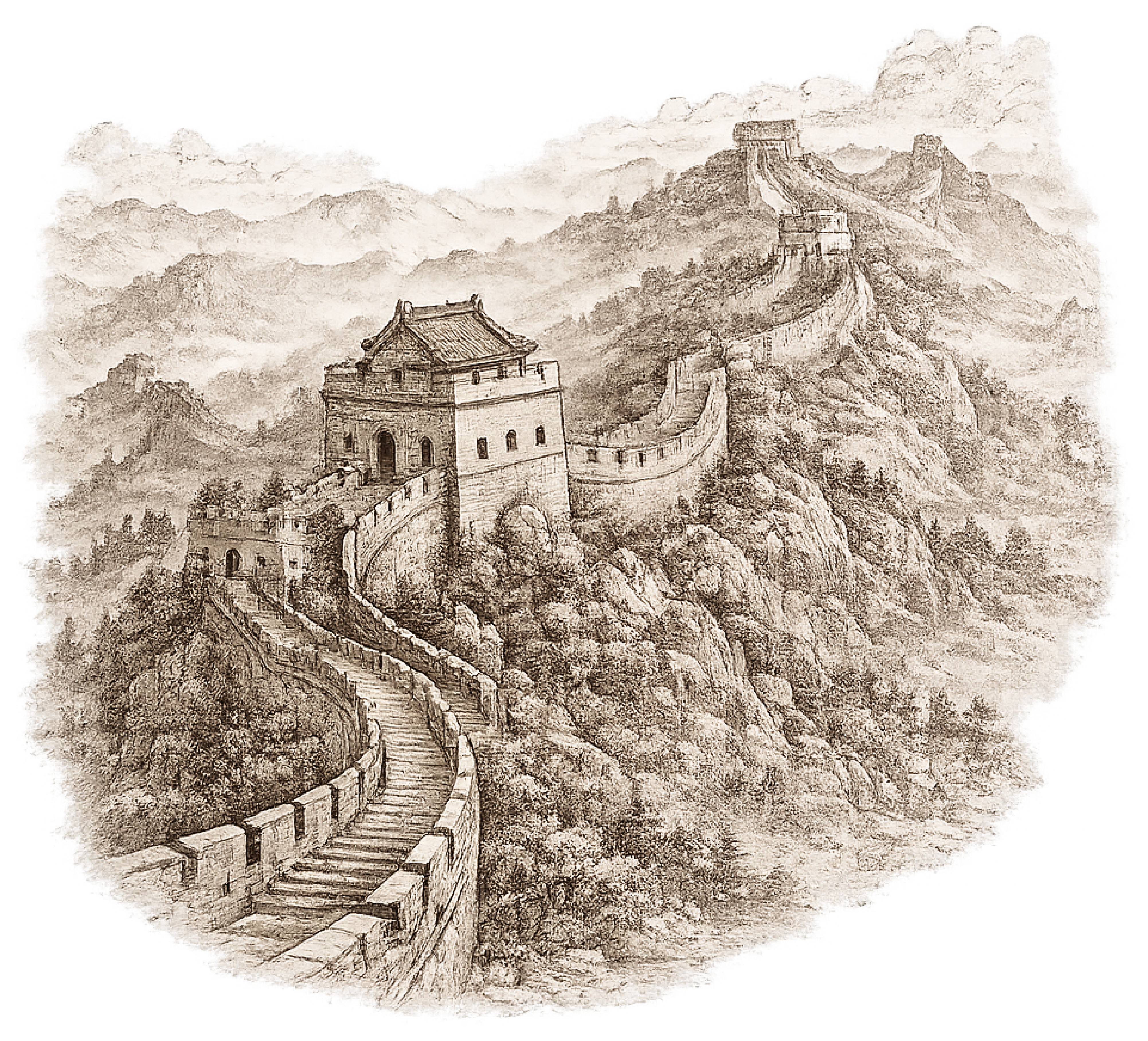 The Great Wall of china