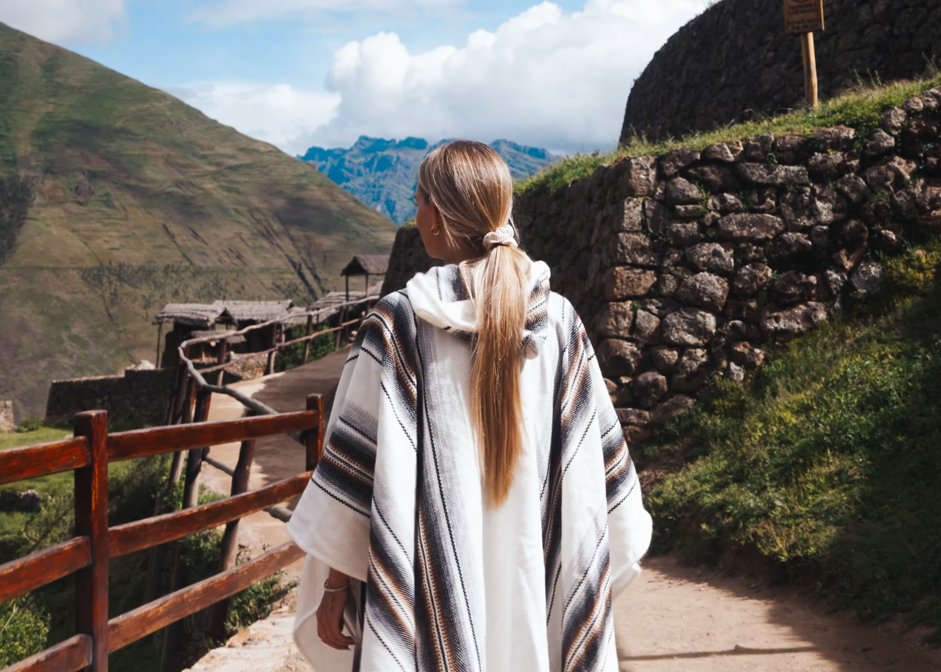 Pisac ruins in the Sacred Valley, Peru