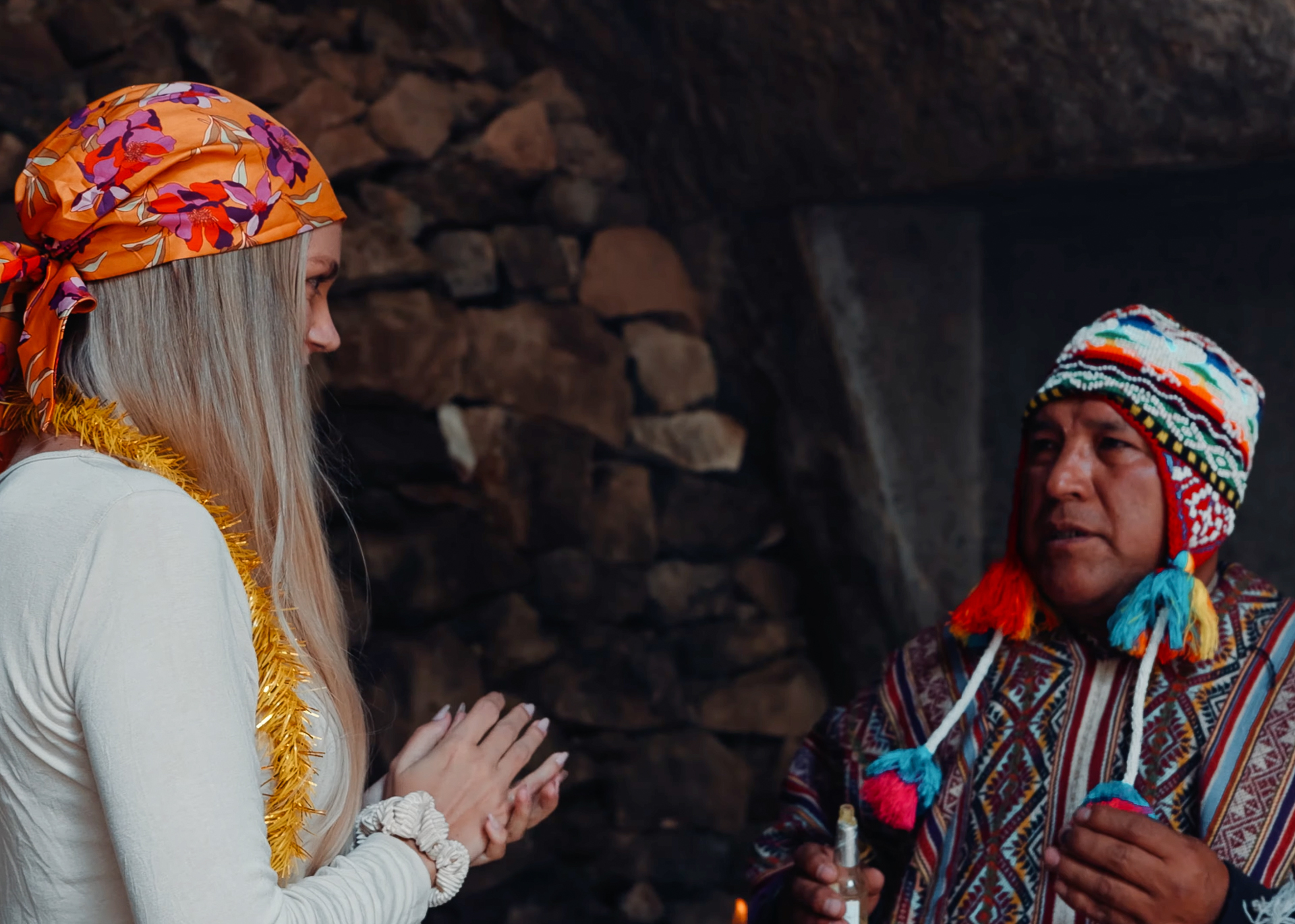 Pachamama Ceremony in Sacred Valley, Peru