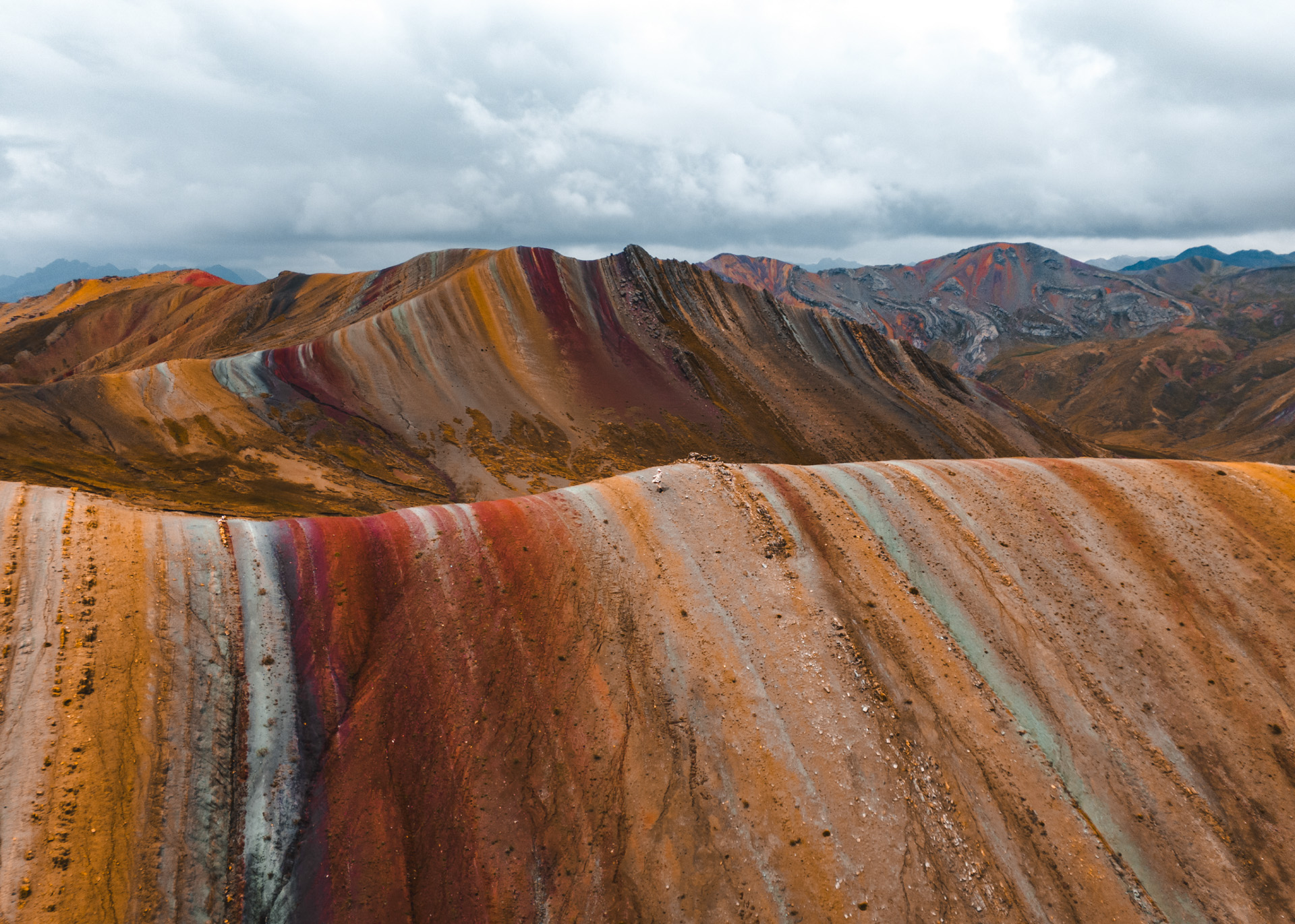 Rainbow Mountain in Peru