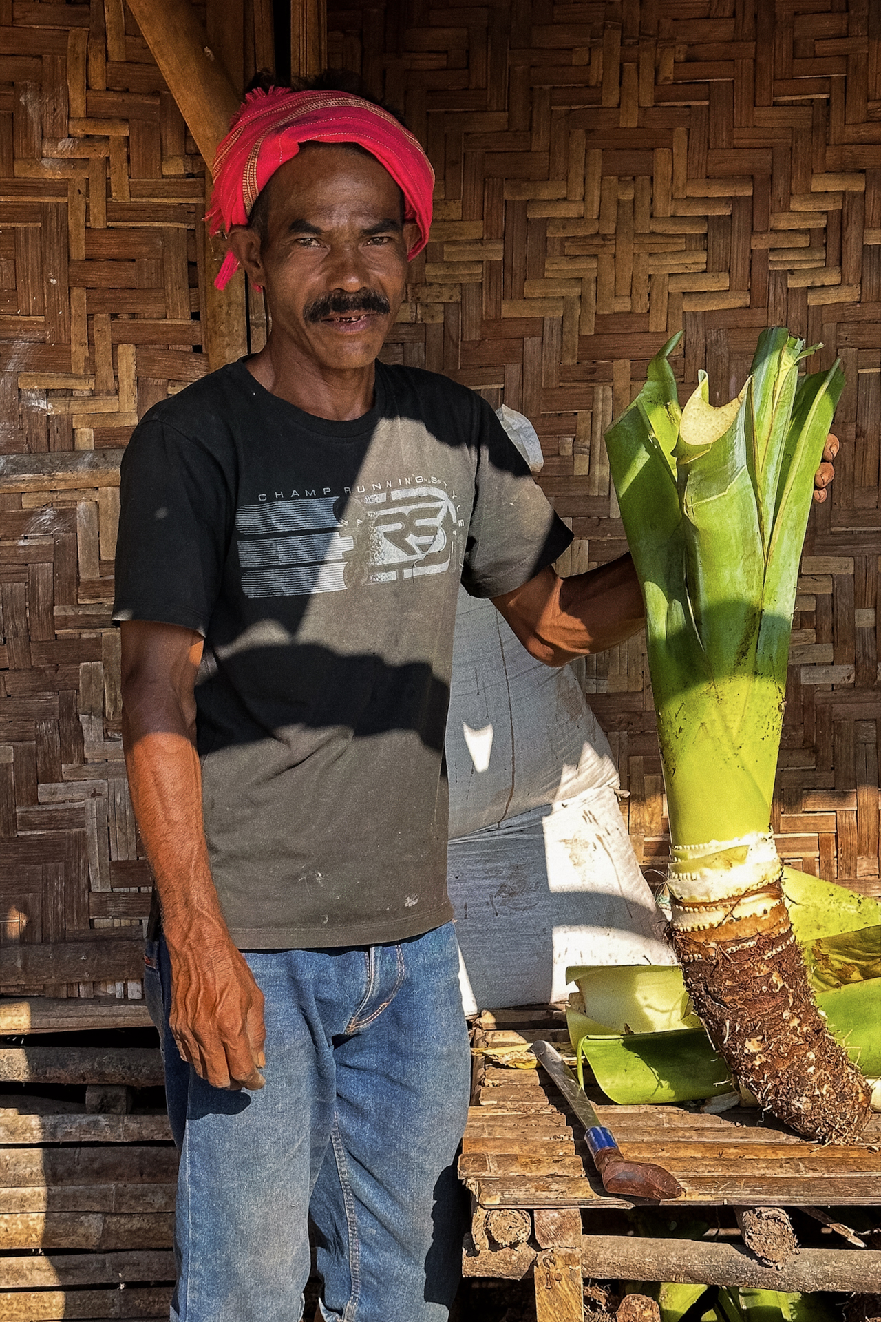 Local at a local market in Sumba