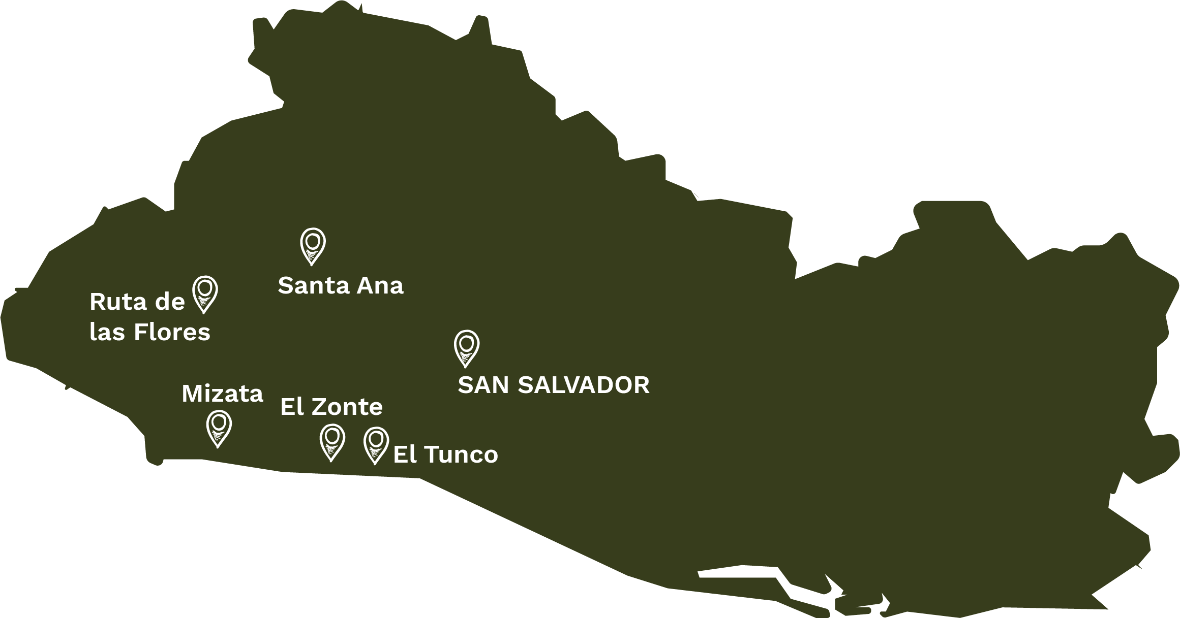 El Salvador Travel Guide Map