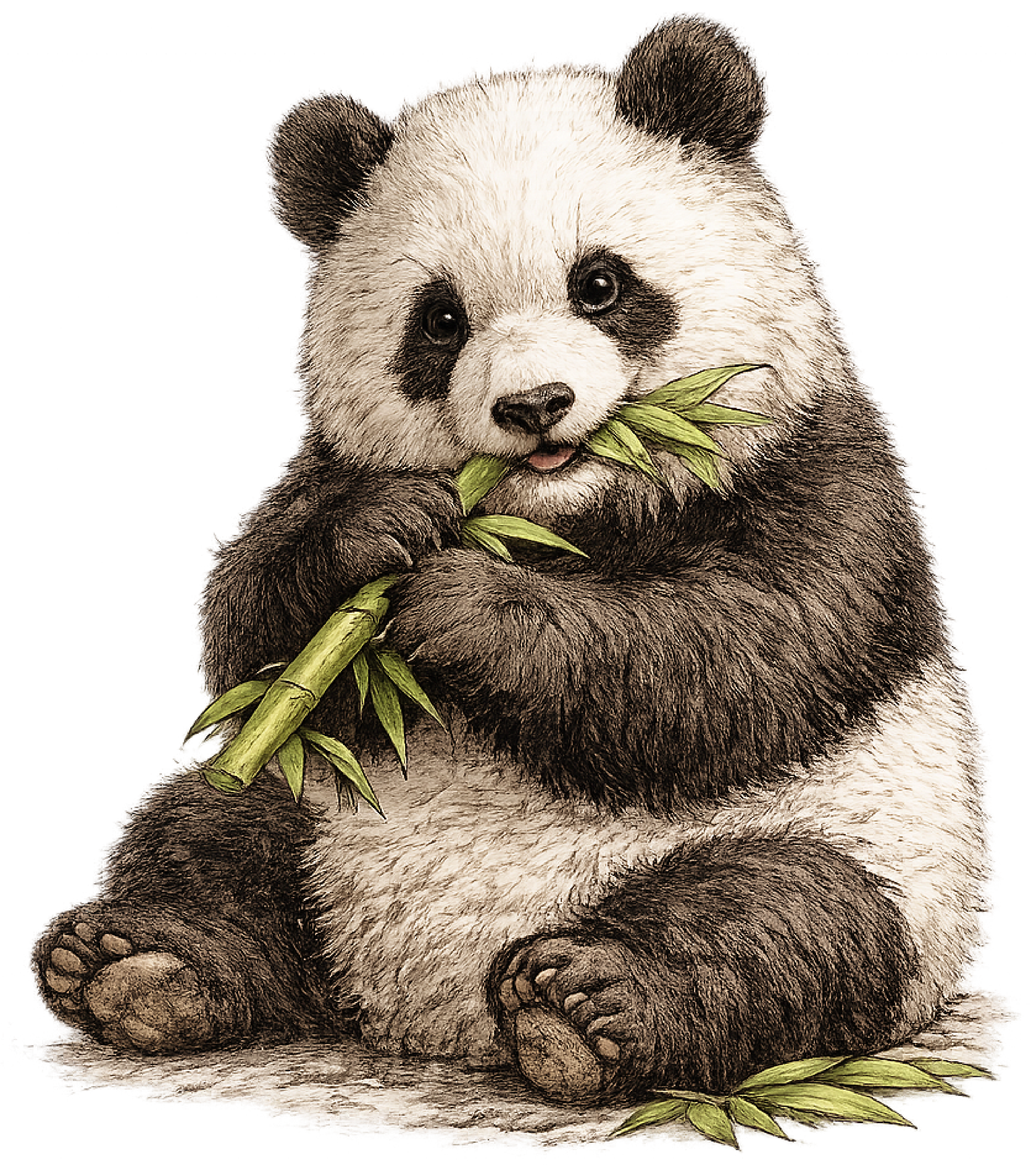 panda in china