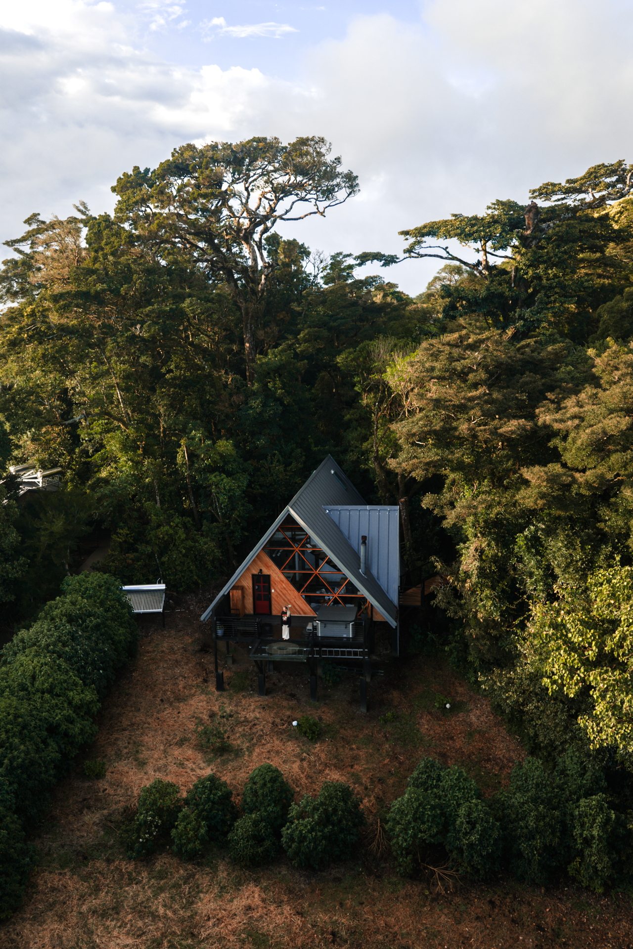 Amalu Monteverde lodge surrounded by rainforest in Costa Rica