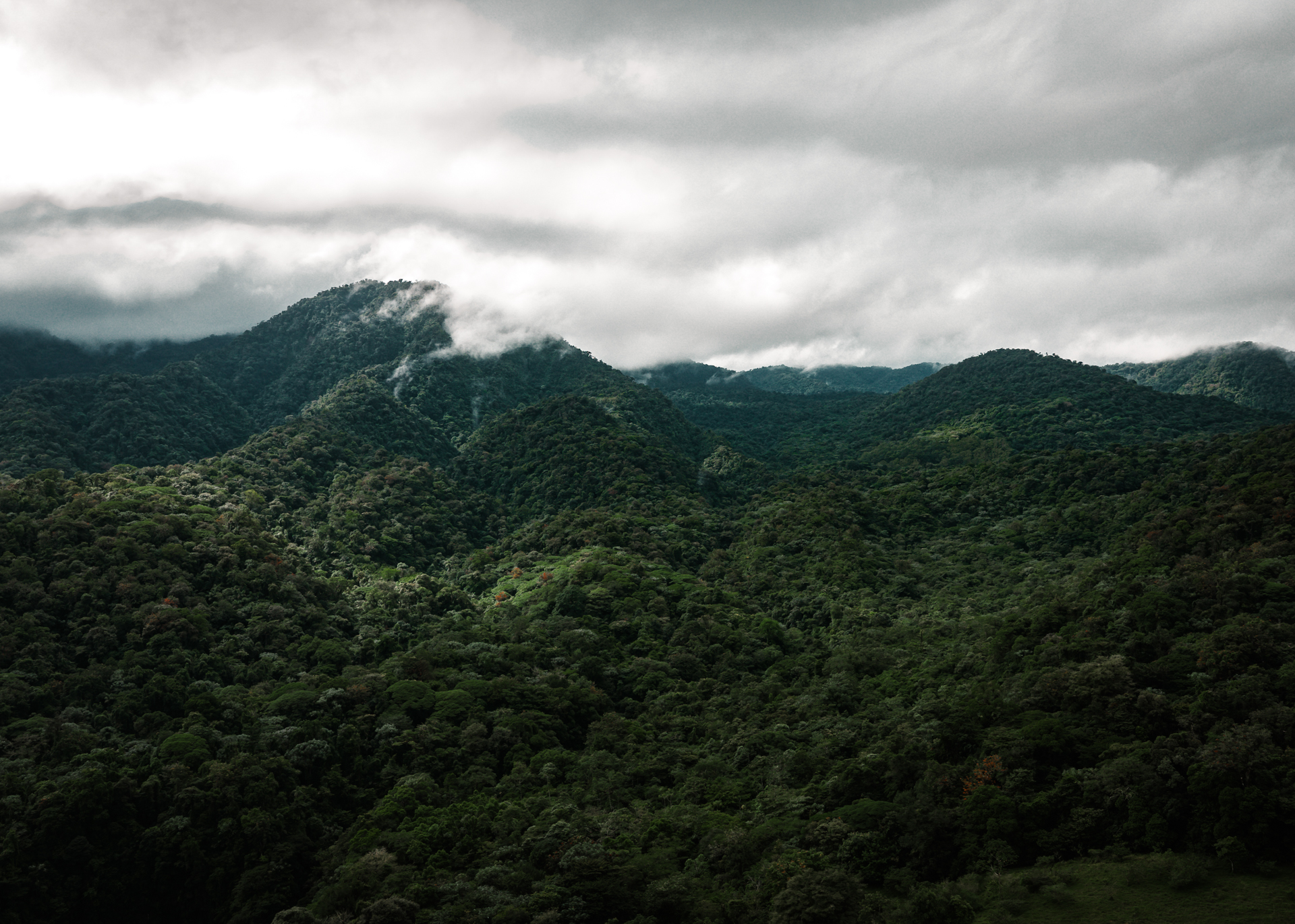 Misty Mountains in La Fortuna, Costa Rica