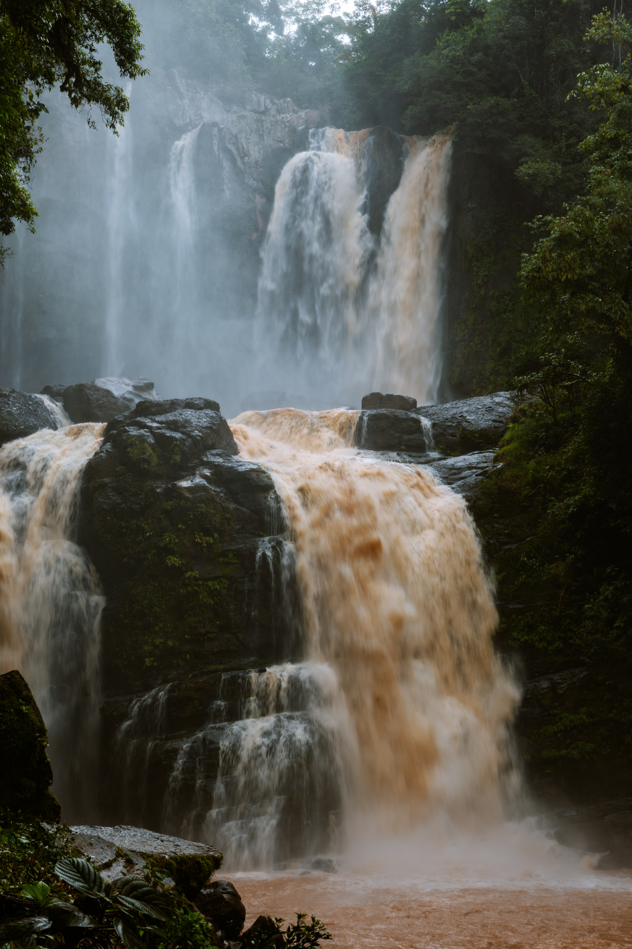 Nauyaca waterfall in Costa Rica