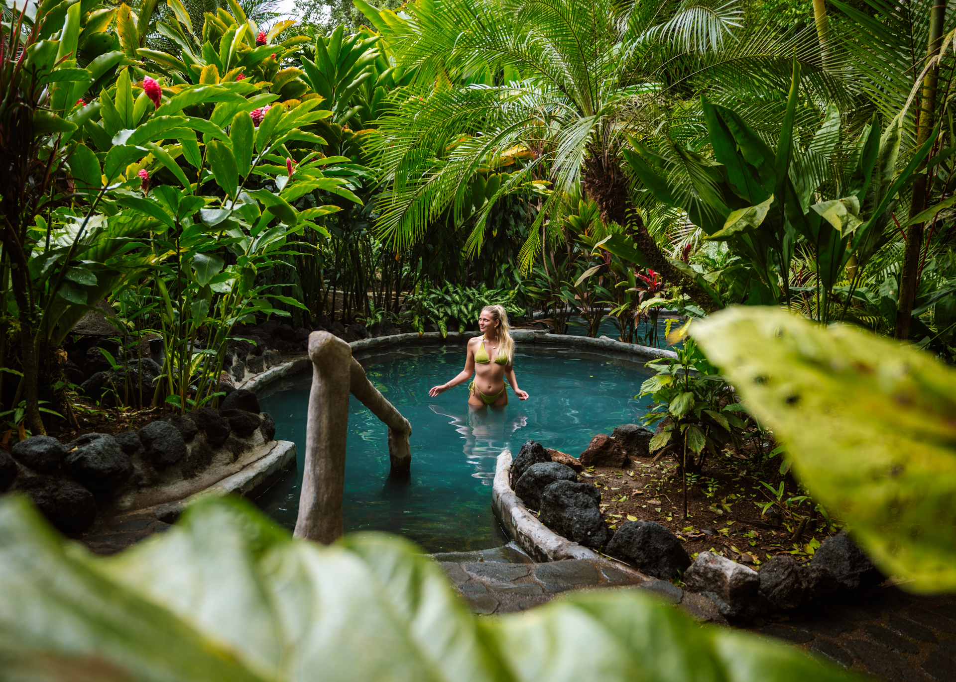 Hot Springs in La Fortuna, Costa Rica