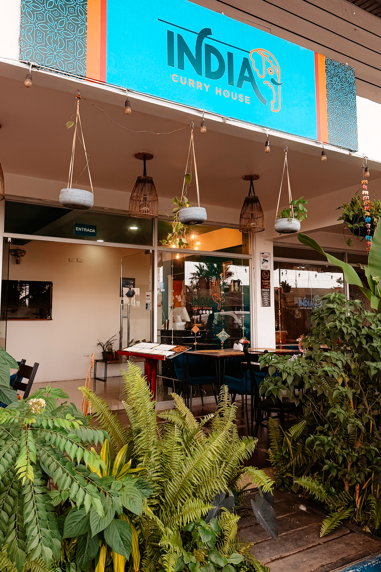 India Curry House restaurant in La Fortuna, Costa Rica