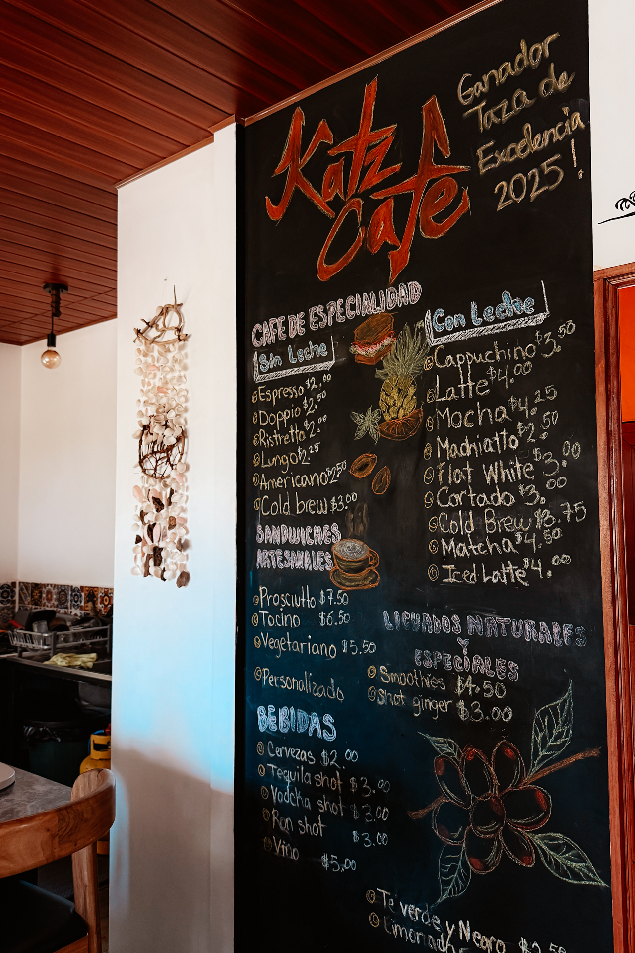 The Katz Cafe in El Zonte