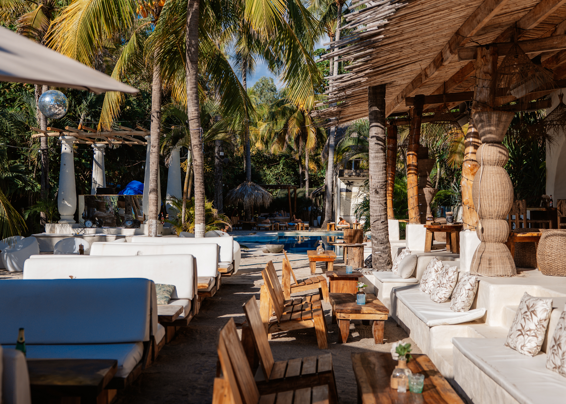 La Bonita Beach Club in El Tunco, El Salvador