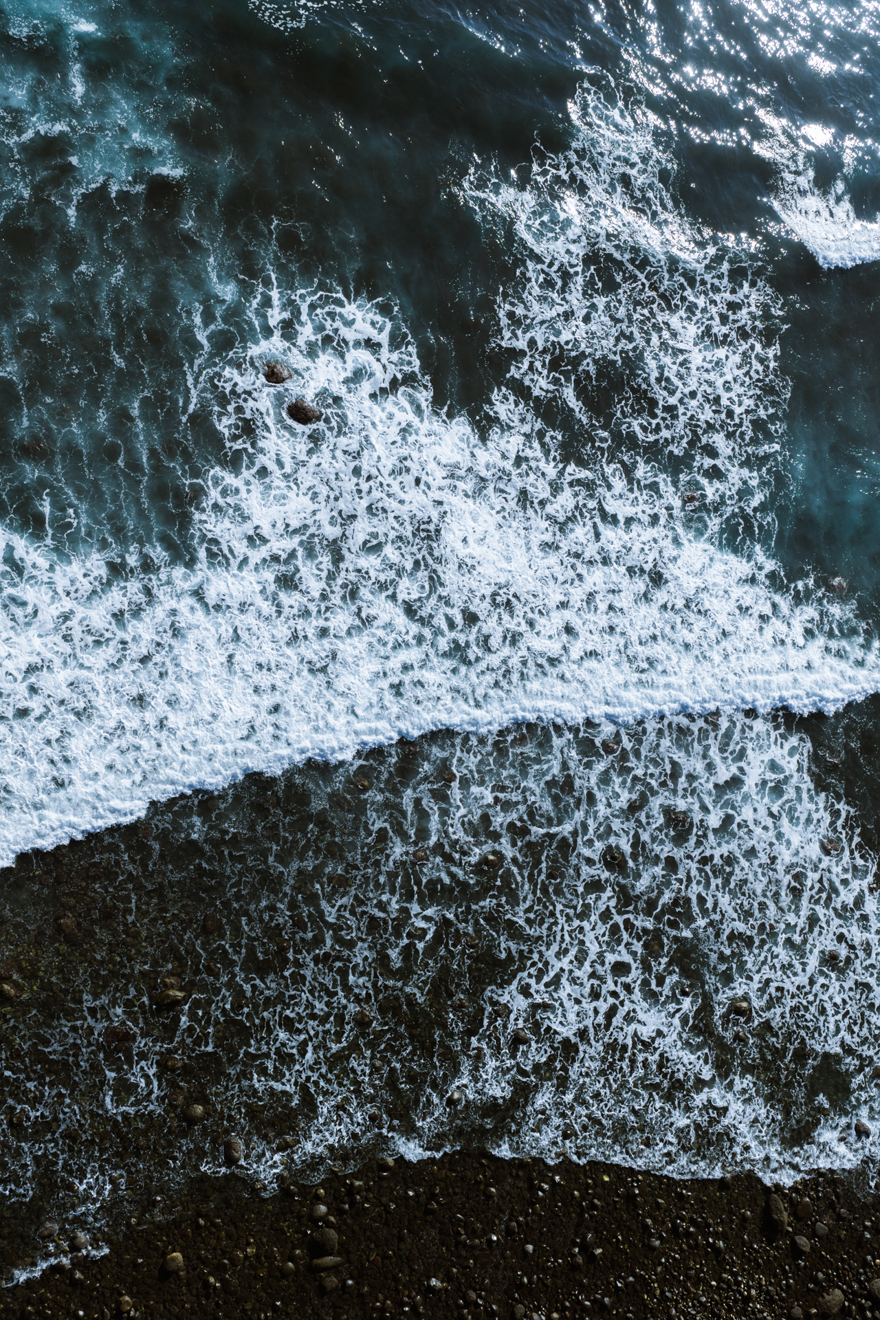 Waves in the Ocean in El Salvador