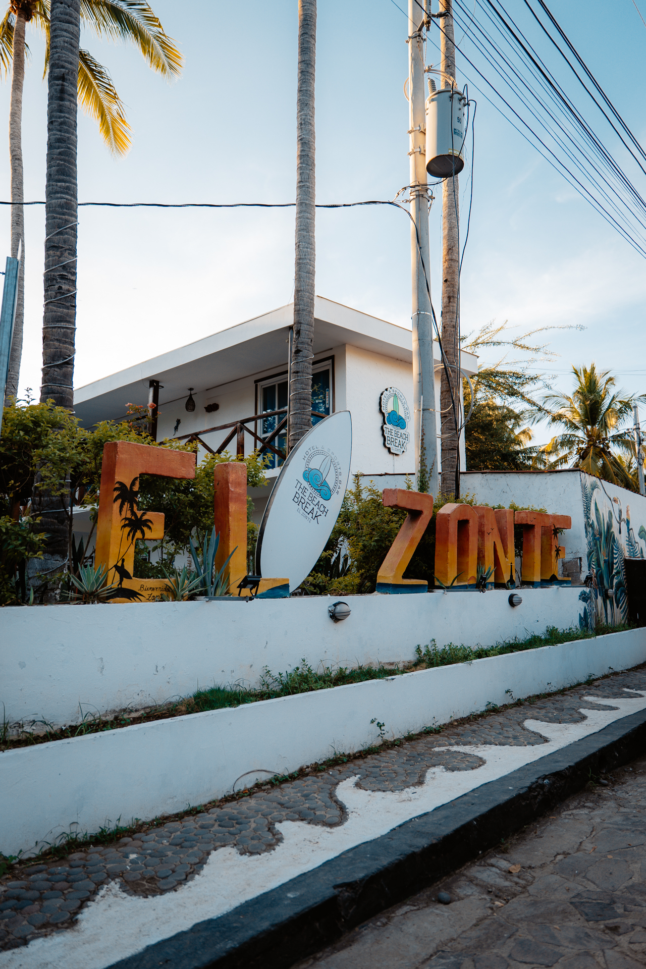 Street Art in El Zonte in El Salvador