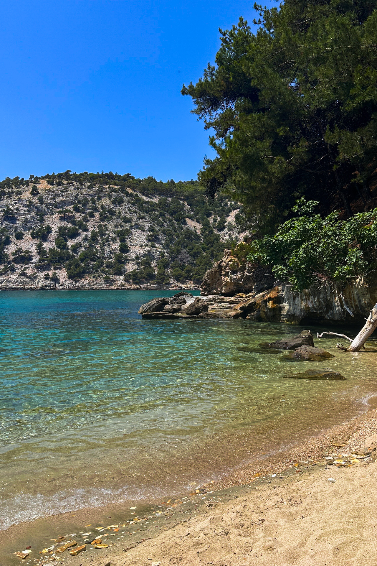 Arsanas Beach in Thassos
