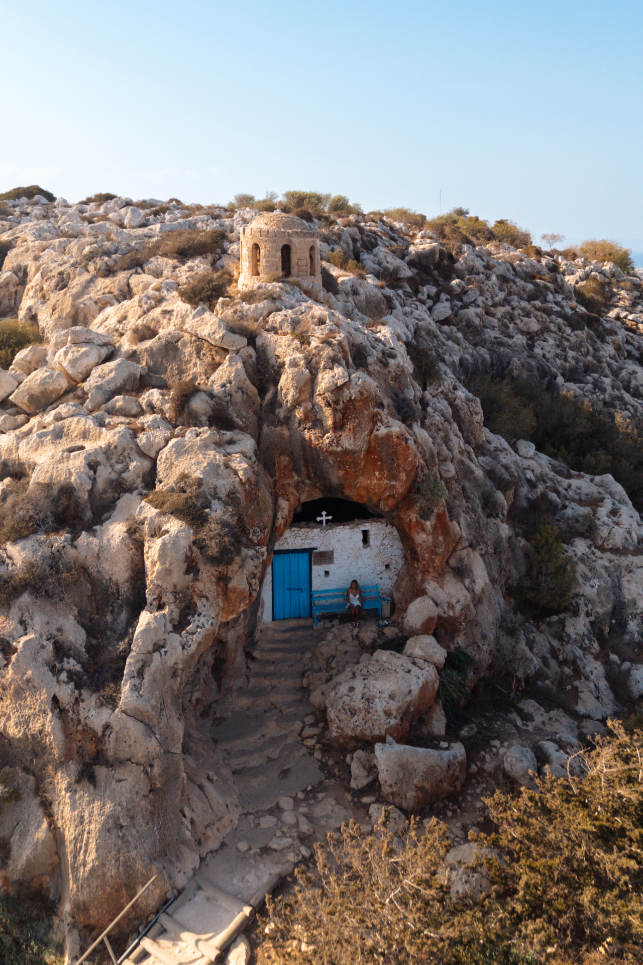 Agioi Saranta Cave Church on Cyprus