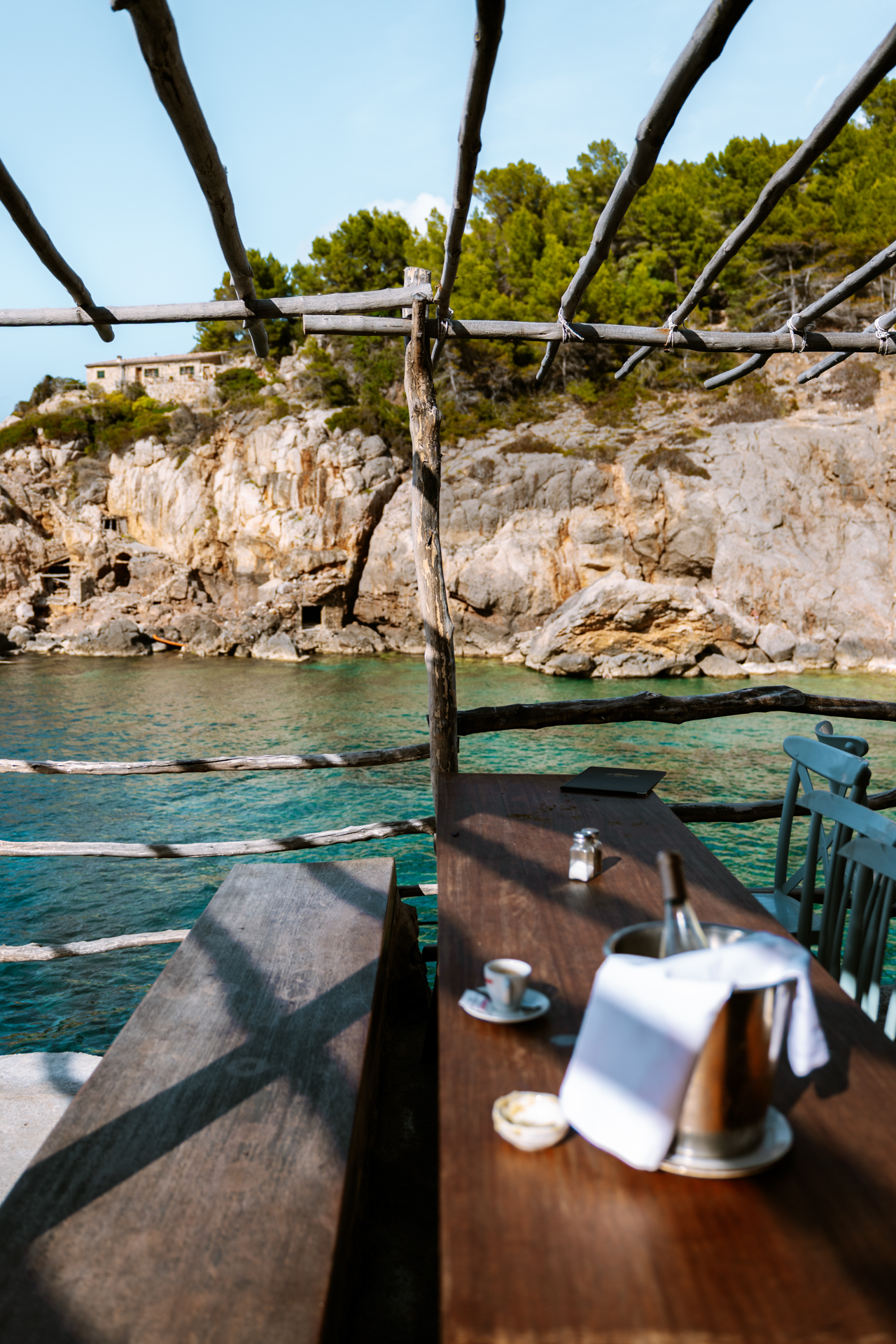 dining table at Ca’s Patró March in Mallorca