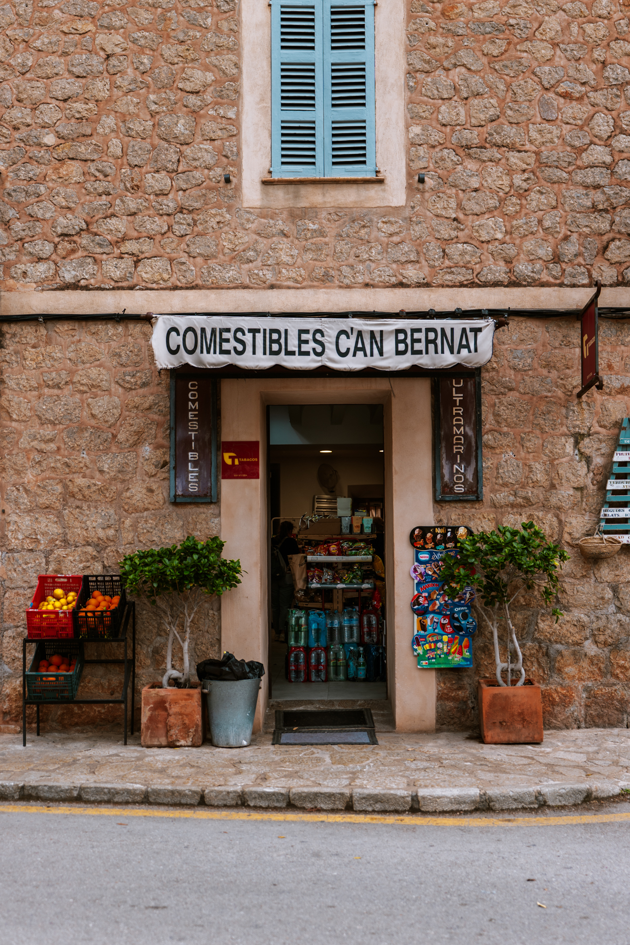 Little shops in Deià village