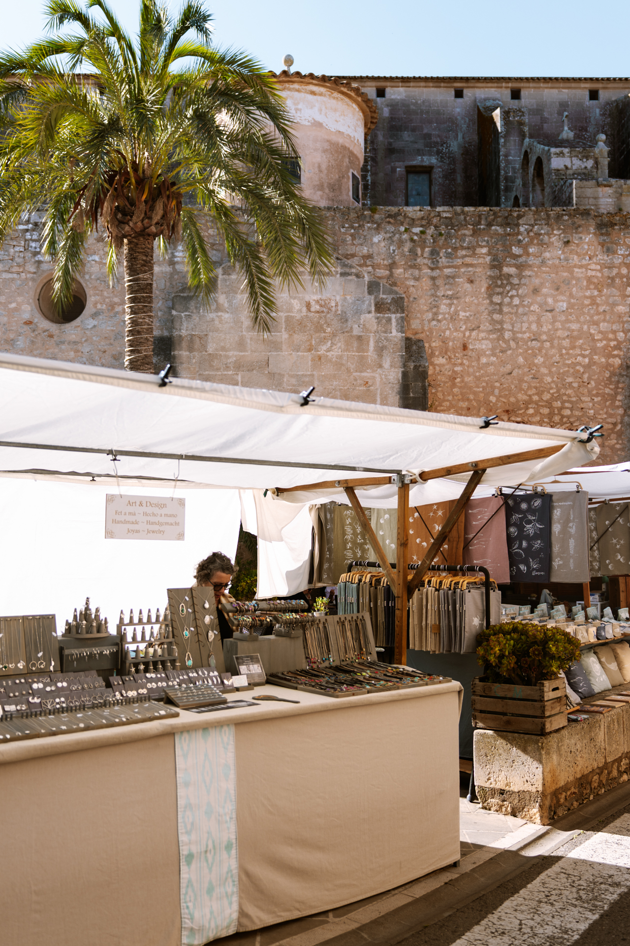 Santanyí Market in Mallorca, Spain
