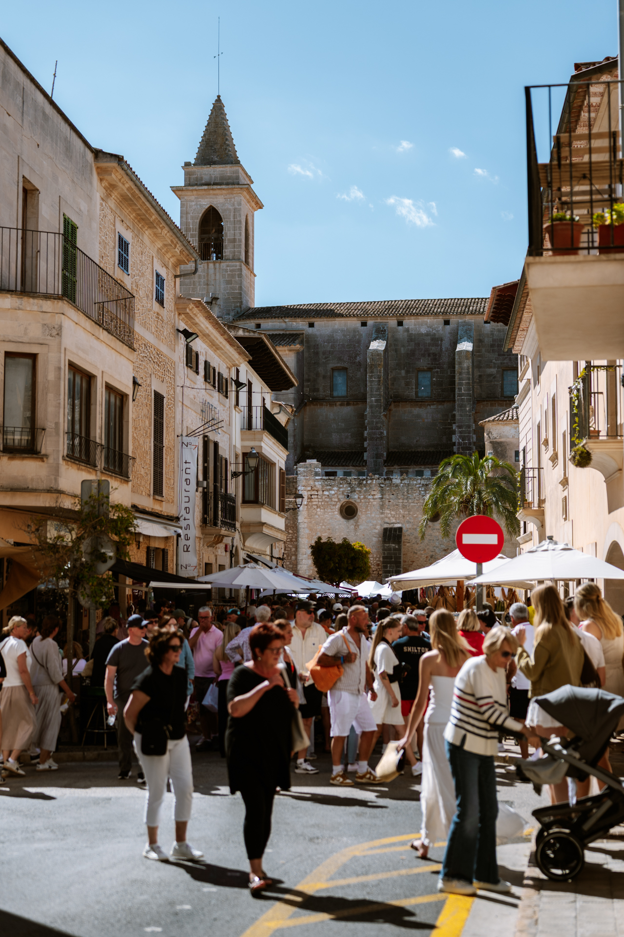 Santanyi Market in Mallorca, Spain