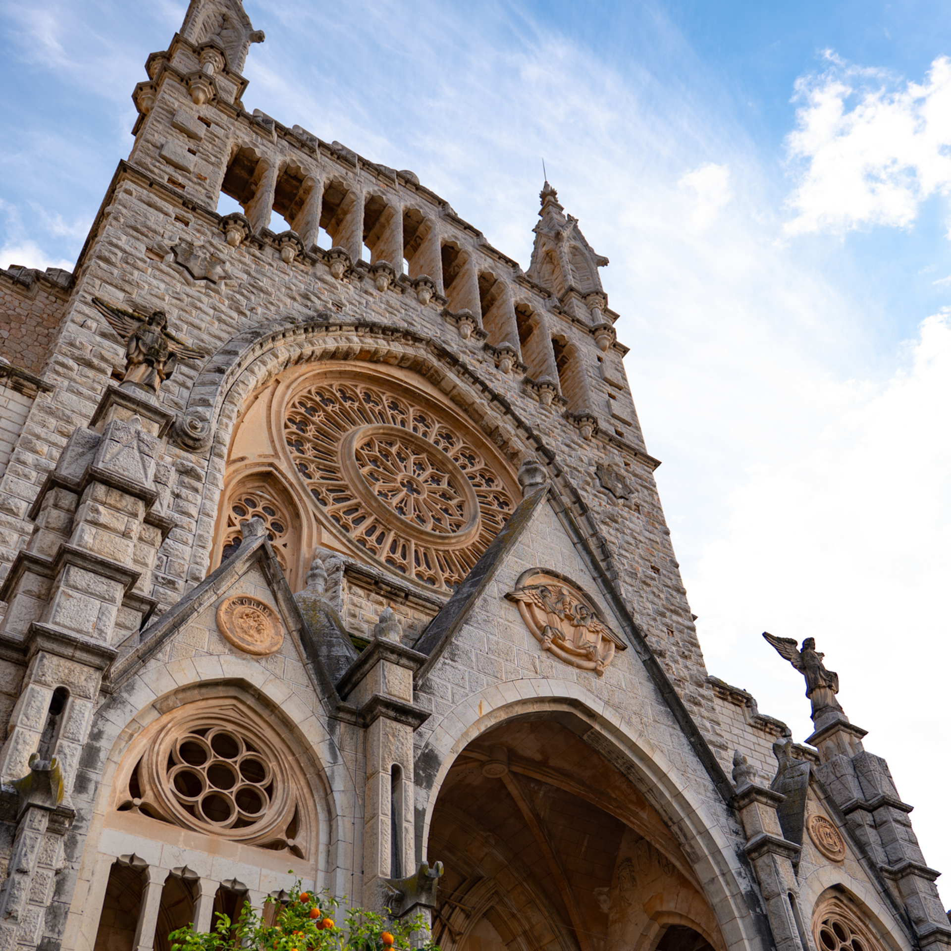 Church in Soller, Mallorca