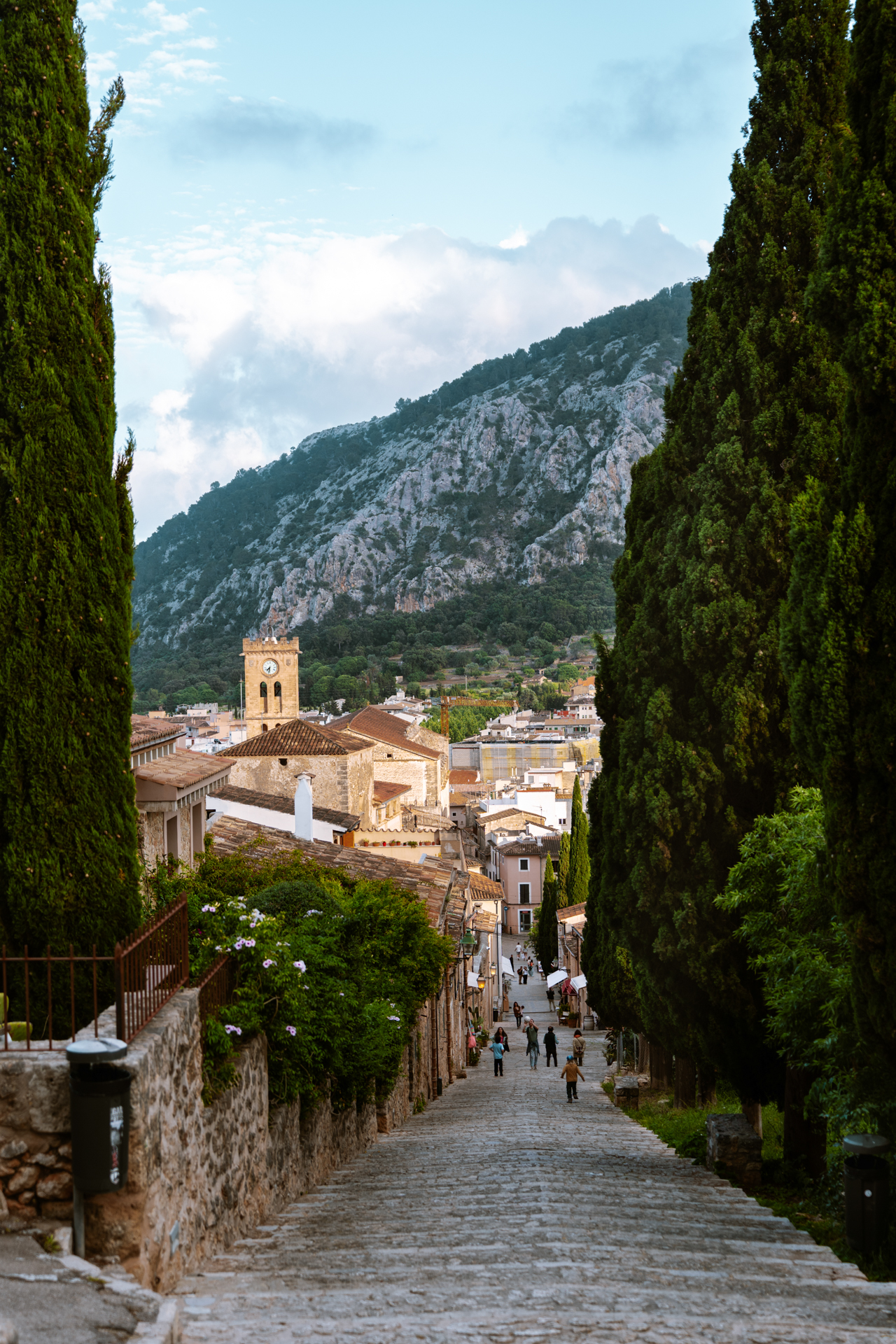 Calvari Steps in Pollença, Mallorca