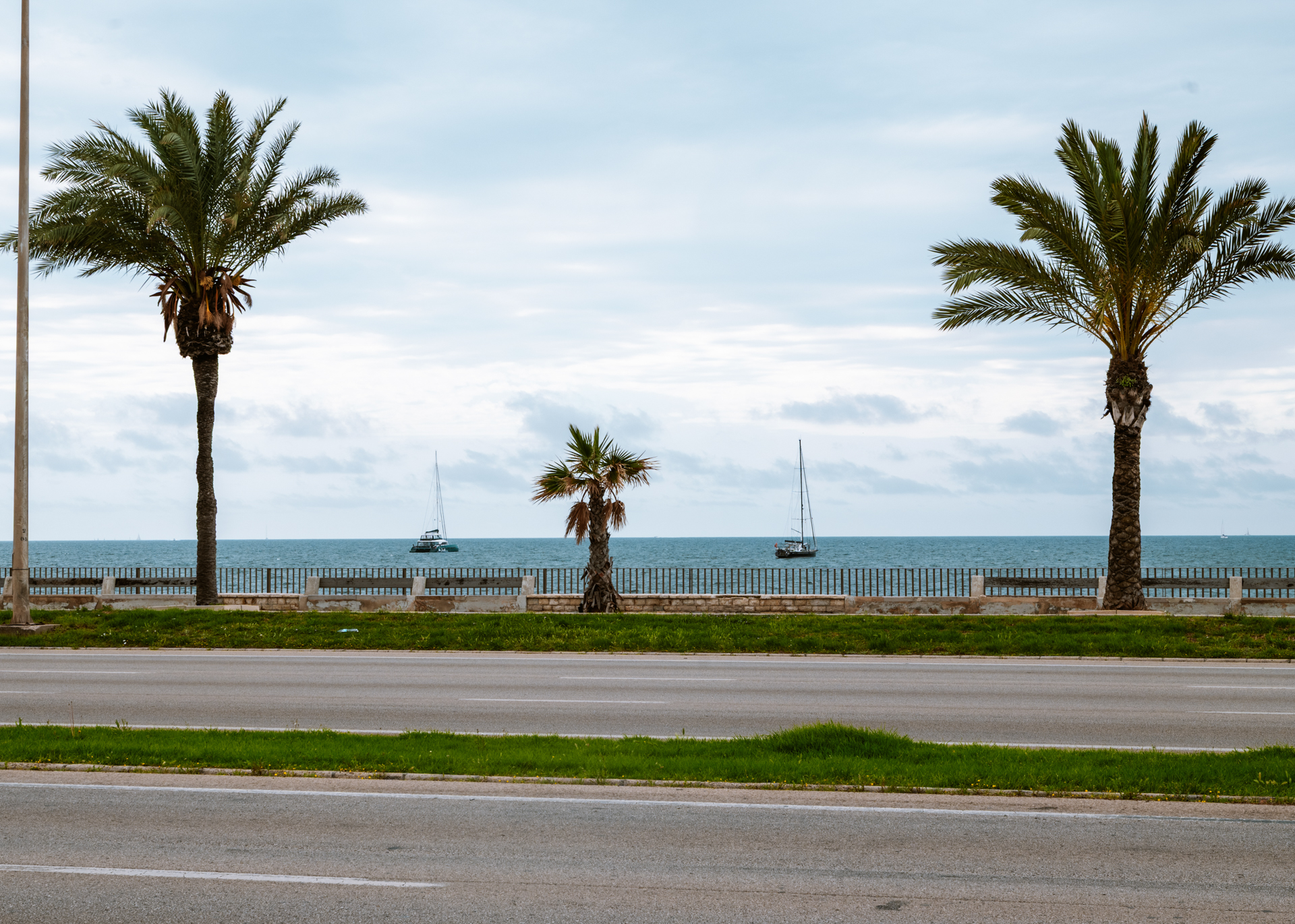 waterfront Promenade in Palma, Mallorca