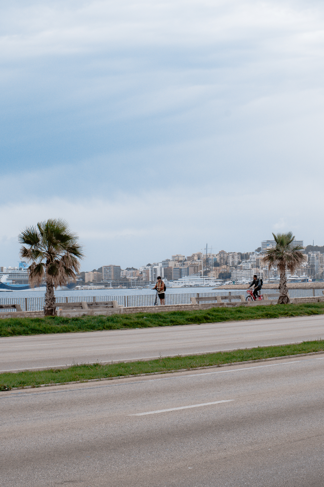 waterfront Promenade in Palma, Mallorca