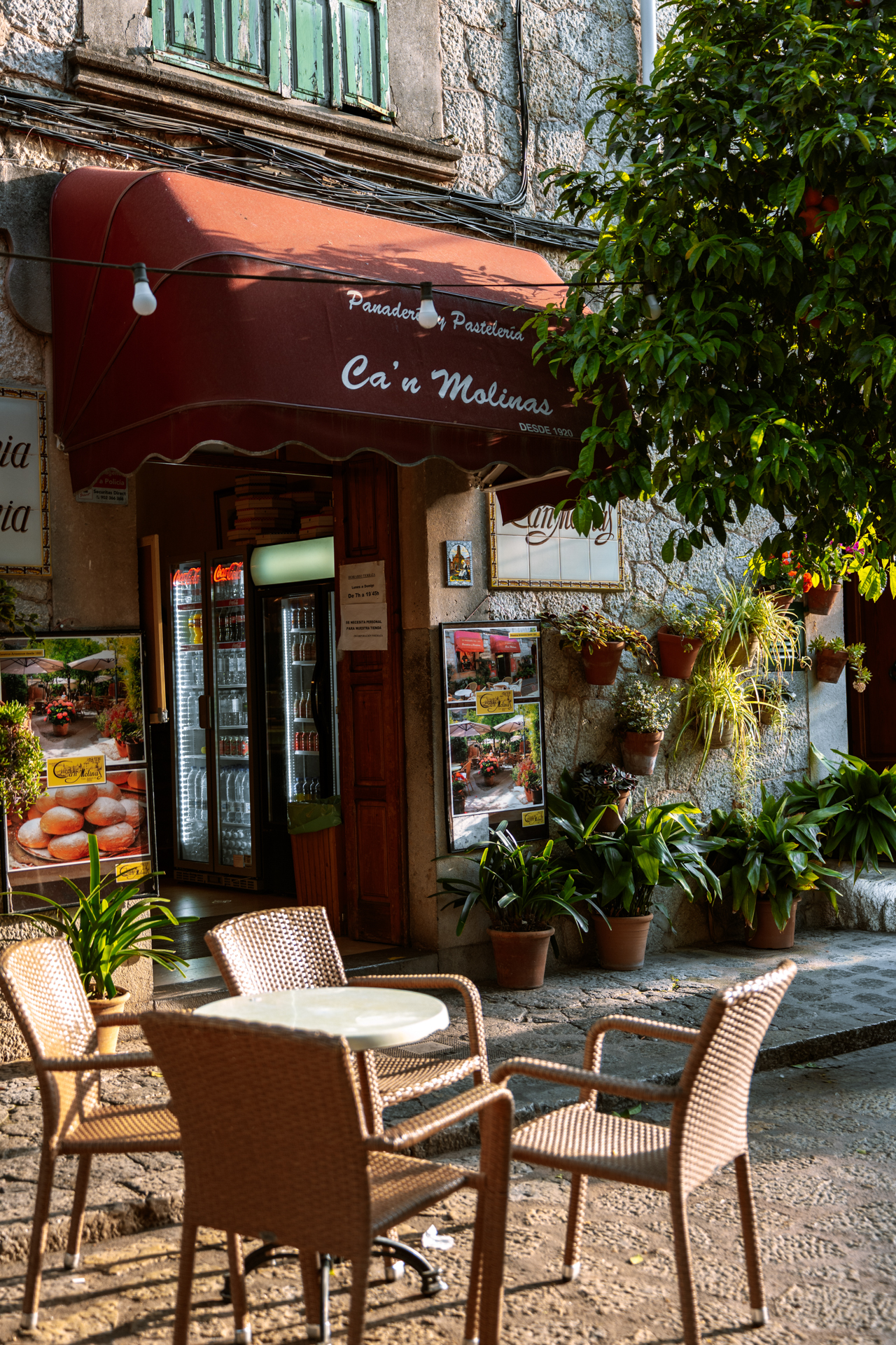Ca'n Molinas bakery in Valldemossa, famous for traditional Mallorcan pastries