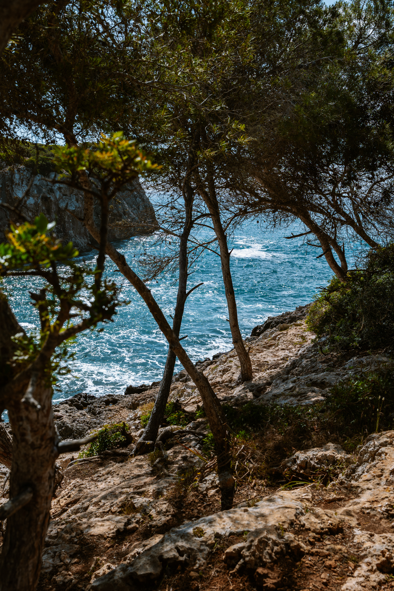 trail to Coves des Pont in Mallorca, Spain
