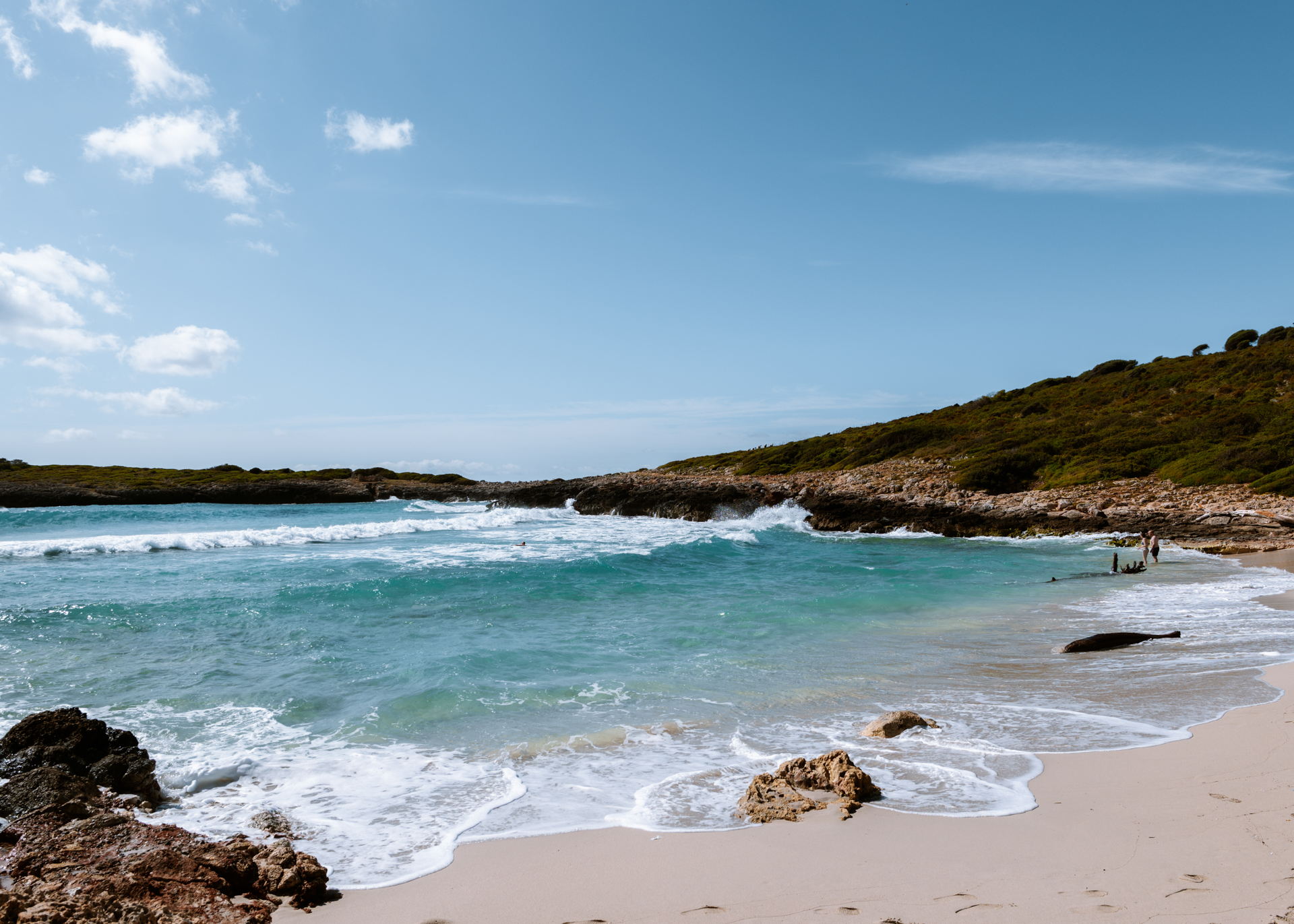 Cala Varques Beach on Mallorca, Spain
