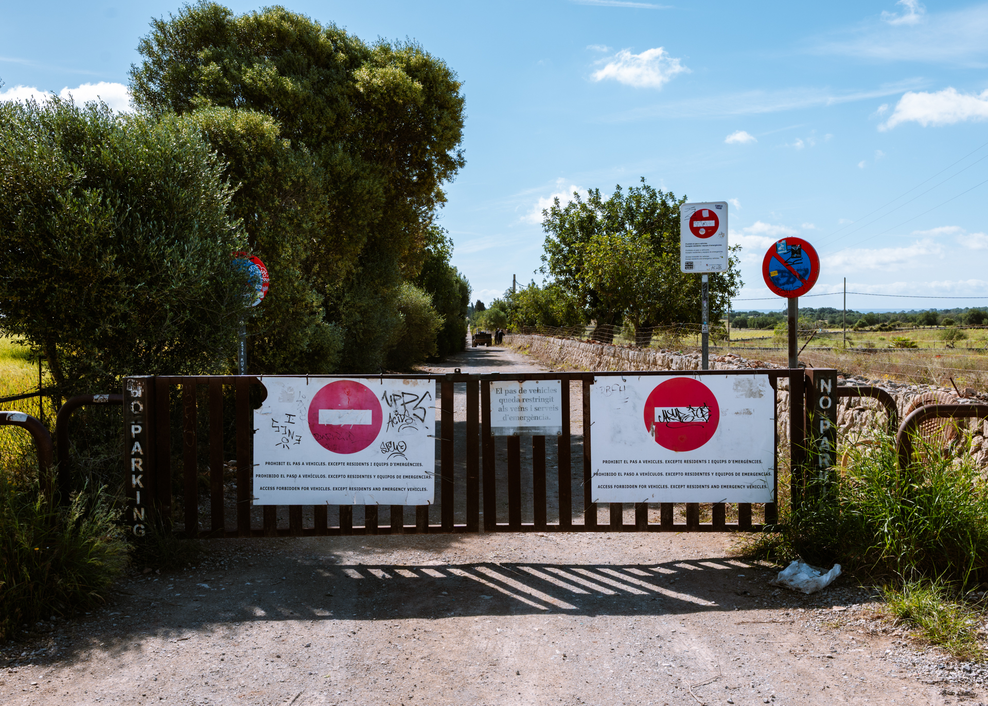 The entrance to Cova des Pont Mallorca Spain