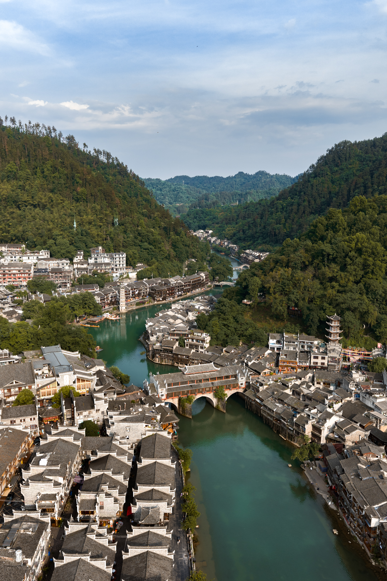 Fenghuang Ancient Town and Tuojiang River, China