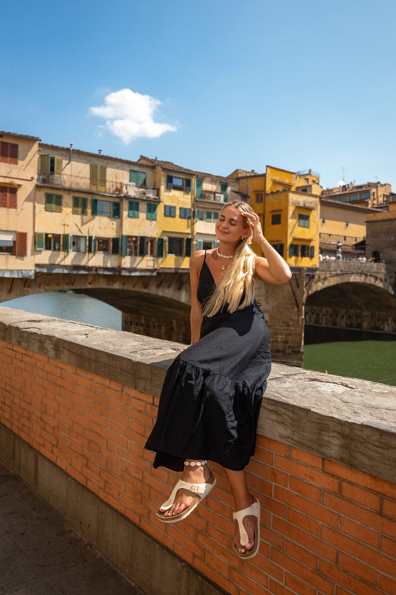 Ponte Vecchio bridge in Florence, Tuscany