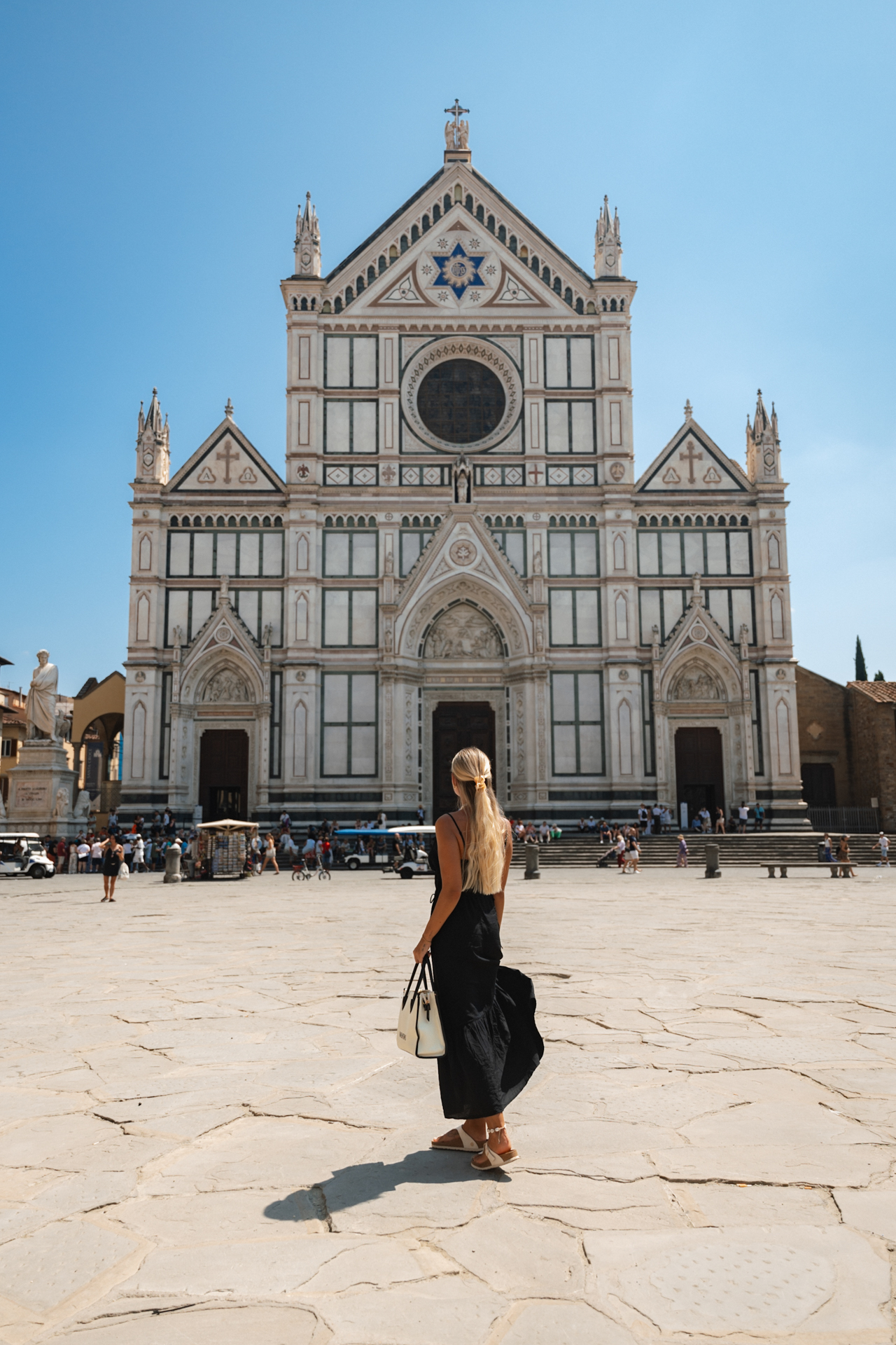 Basilica of Santa Croce in Florence, Tuscany Italy
